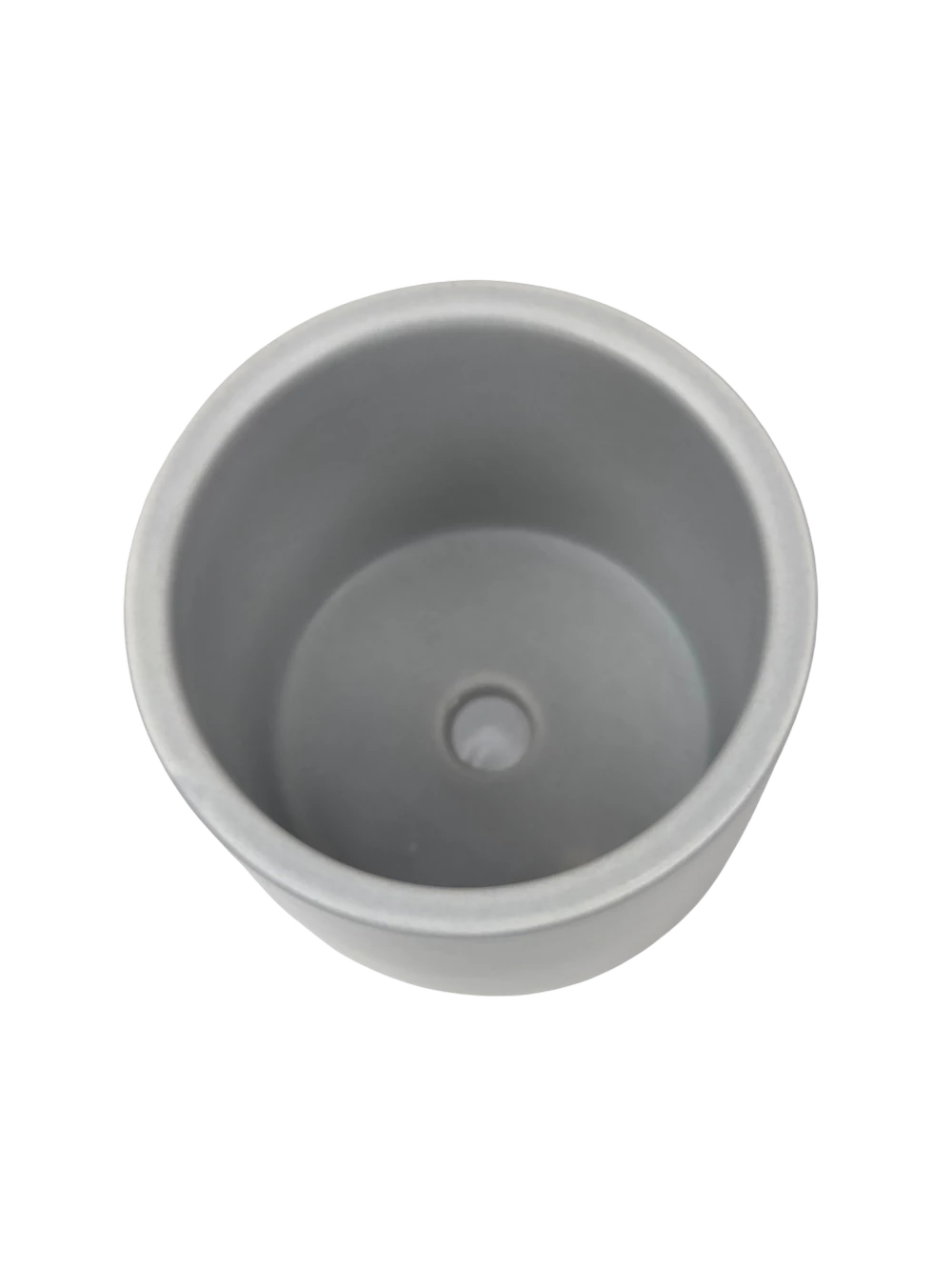 Kép 2/2 - Henger kaspó 7 cm - Szürke