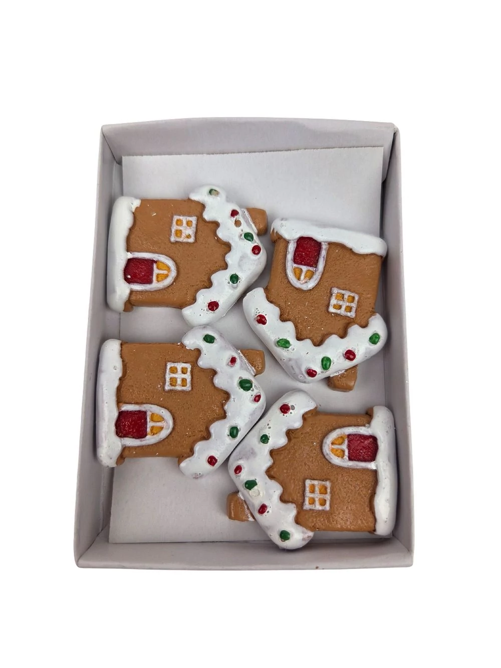 Kép 2/2 - Öntapi mézeskalács figurák *4 - Egy ablakos ház