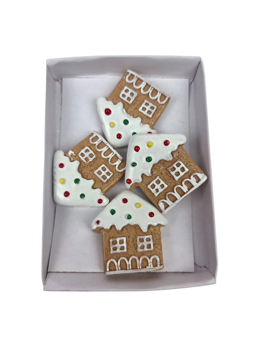 Kép 2/2 - Öntapi mézeskalács figurák *4 - Két ablakos ház