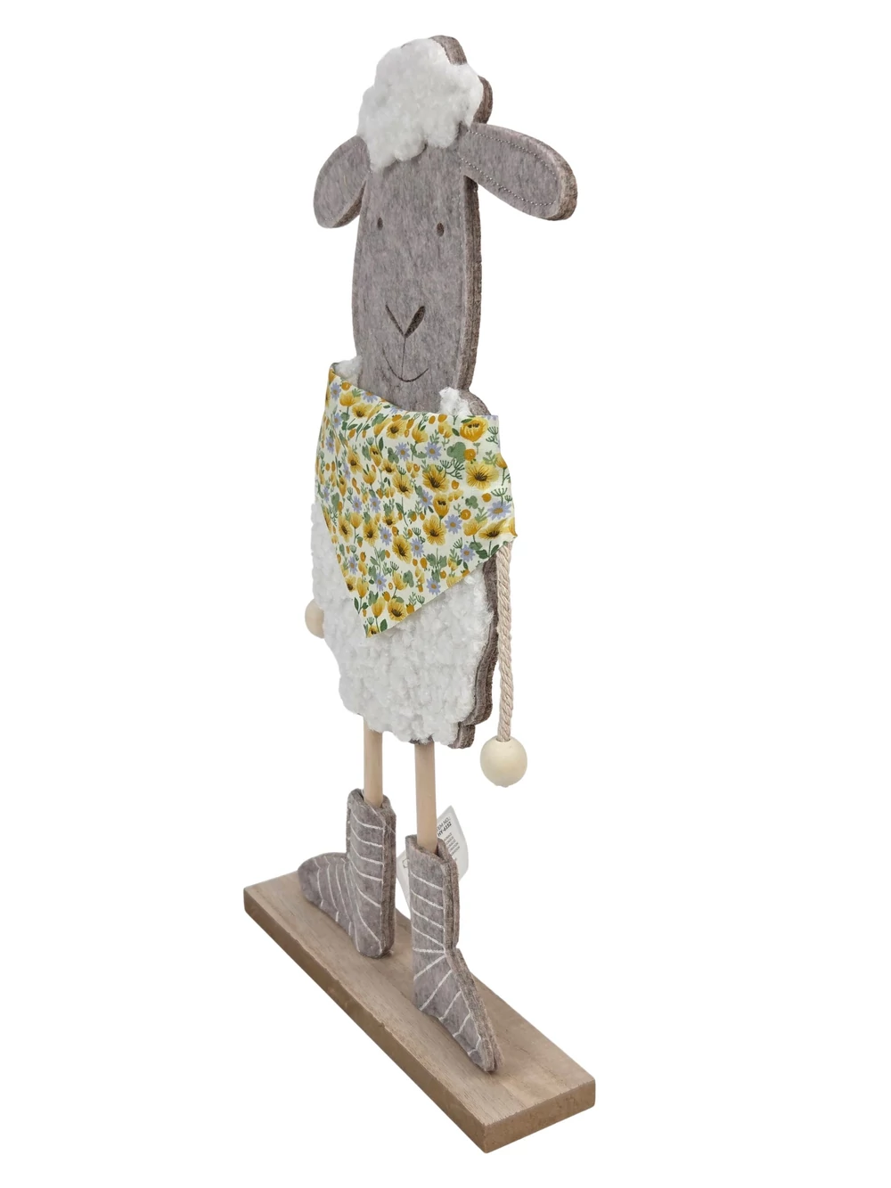 Kép 2/2 - Álló talpas filc bárány 37 cm