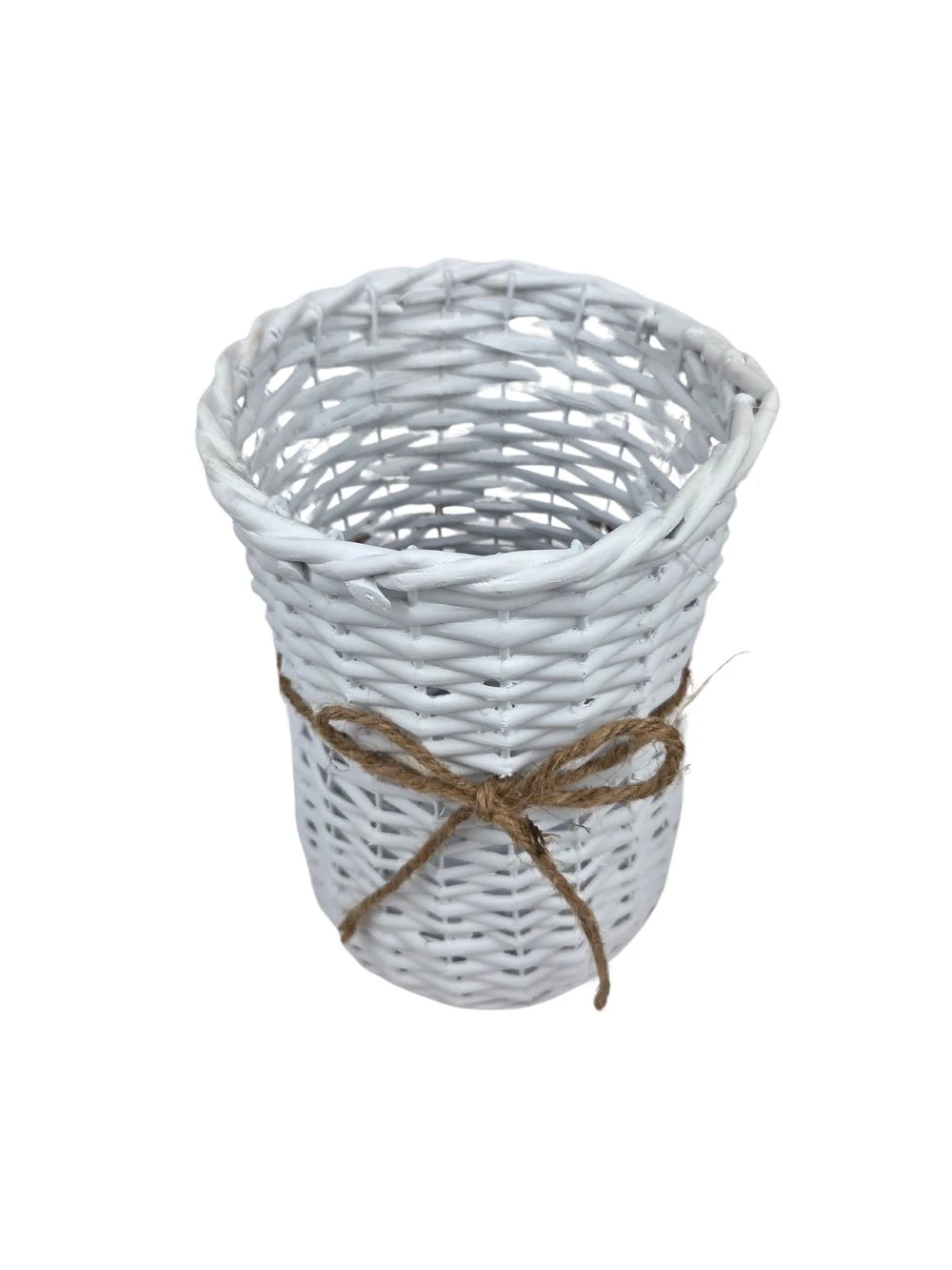 Kép 2/2 - Zsinorós fehér vessző váza