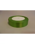 20 mm-es szatén szalag - Fűzöld