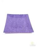 Üvegtál 19,5*19,5 cm - Lila