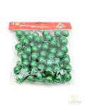Glitteres golyó 2 cm - Sötét zöld