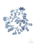 7 ágas színes csipke bogyó*9 - Hamvas kék