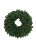Műfenyő koszorú alap 37 cm natúr