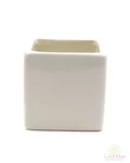 Kerámia kaspó kocka 6 cm