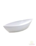 Fehér műanyag tál - Nagy csónak