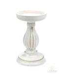 Dekor talpas gyertyatartó 17 cm