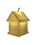 Led gyertya - Csillagos tetejű házikó
