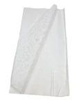 Íves fólia 57*56 cm tavaszi virágmintás - Fehér