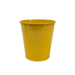 Rücskös bádog vödör - Sárga