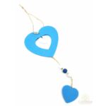 Fa szív függő - Kék