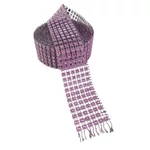 Strassz szalag virágos - Rózsaszín