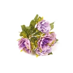 Kis leveles paeonia csokor - Lila