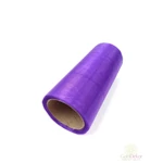 12 cm-es organza - Sötét Lila