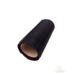 12 cm-es organza - Fekete