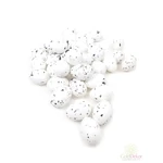 Színes hungarocell tojás 4 cm*40 - Fehér