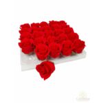 Szappan rózsa*25 - Piros