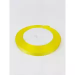 6 mm-es szatén szalag - Sárga