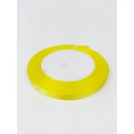 6 mm-es szatén szalag - Sárga