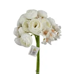 Kicsi boglárka köteg apró virággal - Fehér