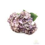 5 fejes hortenzia csokor 43 cm - Antik lila