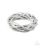 Rusztikus alap 20 cm - Ezüst