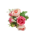 5+3 fejes kis peonia csokor - Cirmos pink