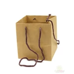 Füles papír tasak 16 cm - Natúr