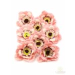 Dekor fejvirág 25 - Fáradt rózsaszín