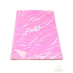 Íves fólia 57*57 cm márvány mintás - Rózsaszín