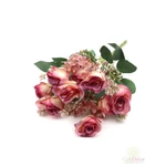 Vegyes színű kicsi csokor 127 - Antik pink
