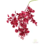 Leveles műzöld dekor ág 95 cm - Pink