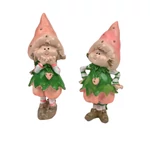 Rózsaszín eper figura