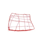 Vessző rács   30 cm - Piros