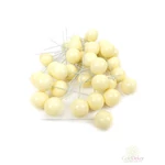 Színes drótos bogyó 2,5 cm*35 - Krém