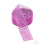 Strassz szalag sima - Pink