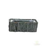 Kéreg láda tégla 34 cm - Zöld
